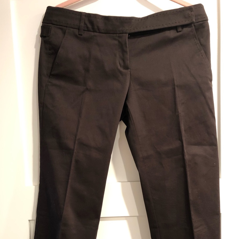 Zara Basic Brown Capri Pants